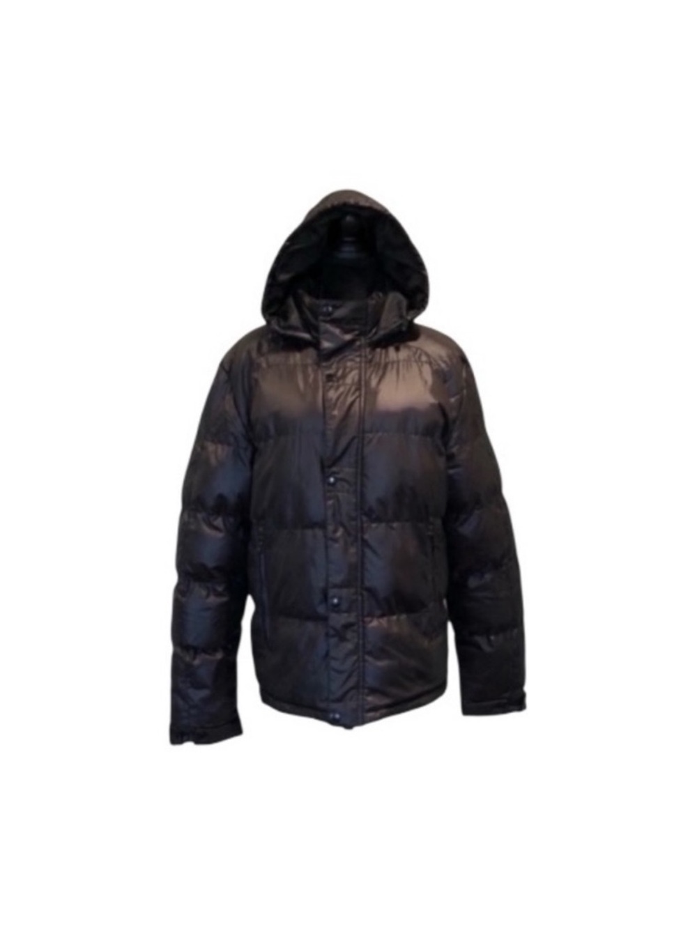 Buffalo David Bitton gorpcore cold weather winter black puffer jacket size large